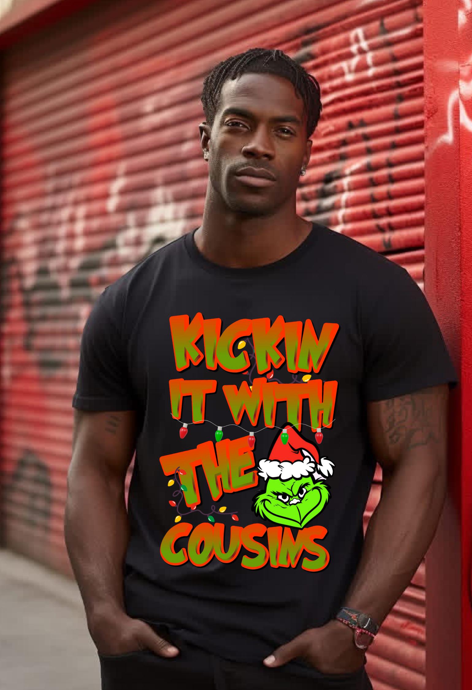 Grinch Squad bundle png, Grinch bundle, Family Reunion T-Shirt Design, Kickin it png (Digital Download)