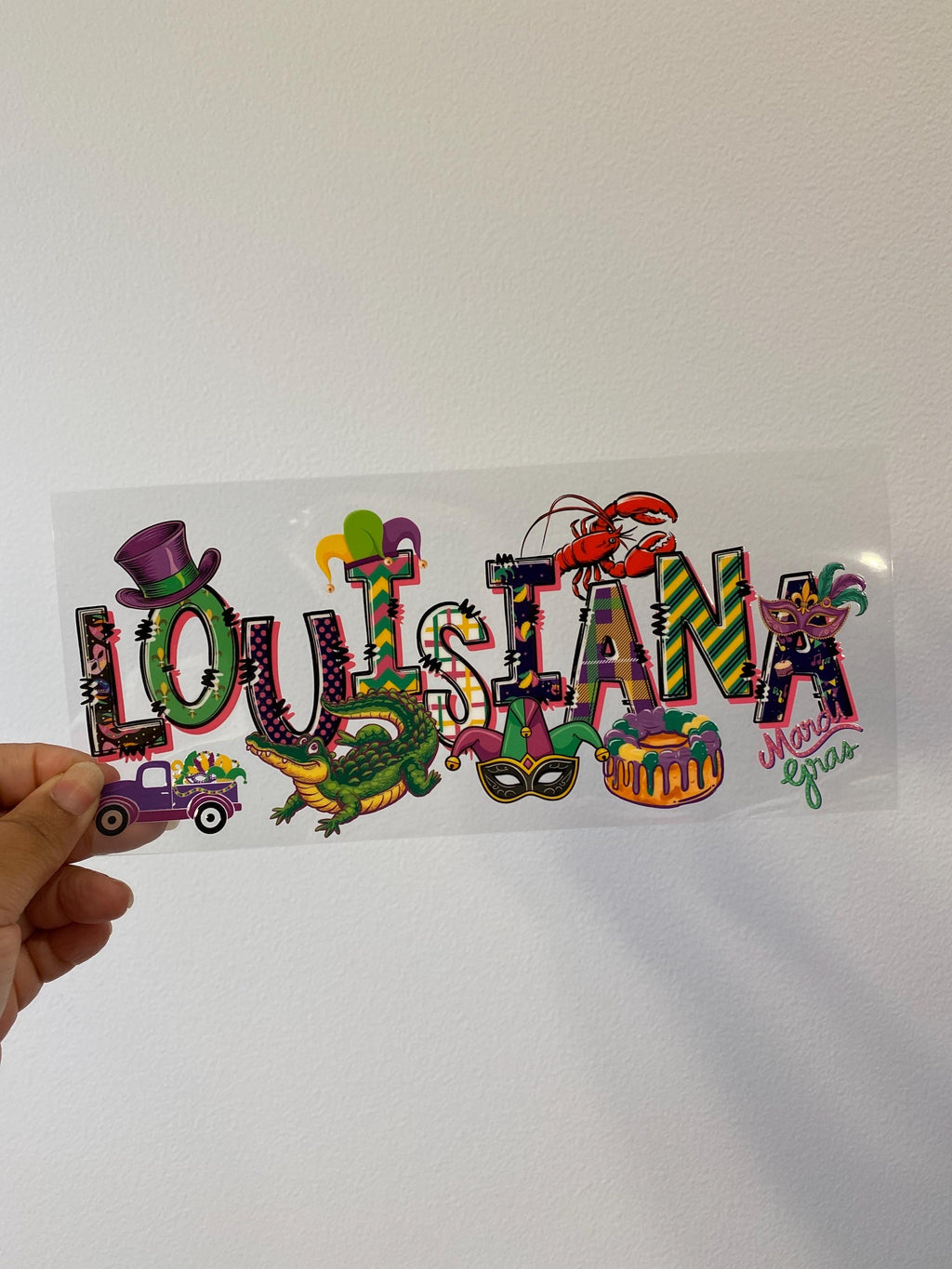 UV DTF Mardi Gras Bundle  cup wraps glass tumblers
