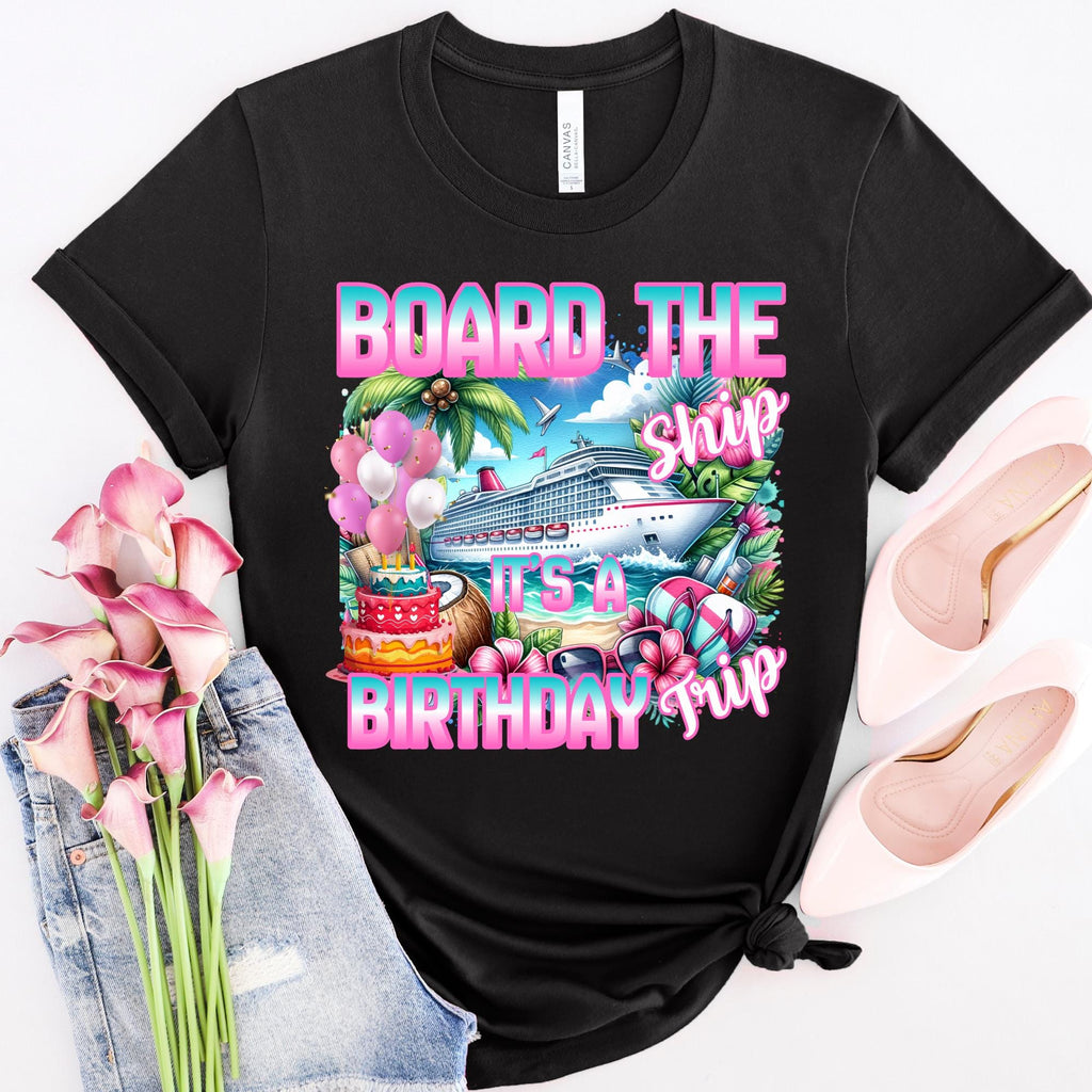 Birthday Cruise PNG, Graffiti Style (Digital Download)