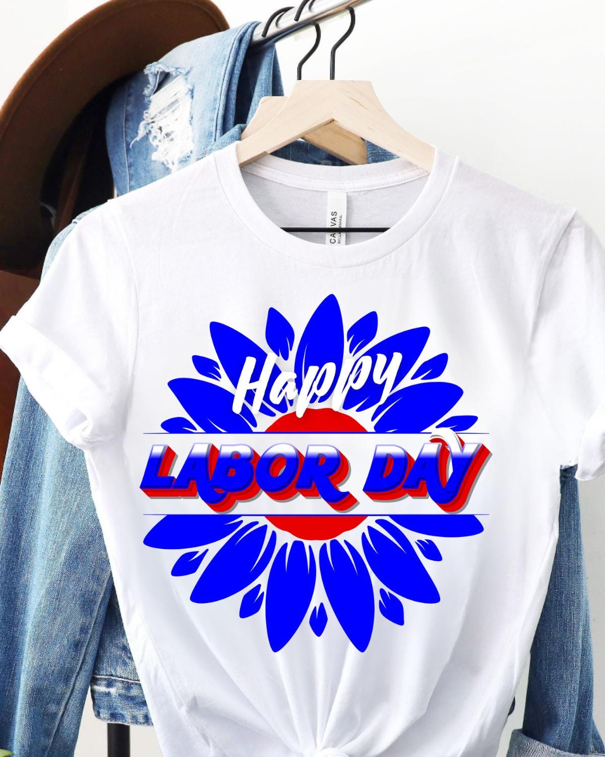 Happy Labor Day American Flag Sunflower PNG, USA Flag PNG,4th of July, Patriotic Design, Labor Day Png,Sublimation Design, Digital Download