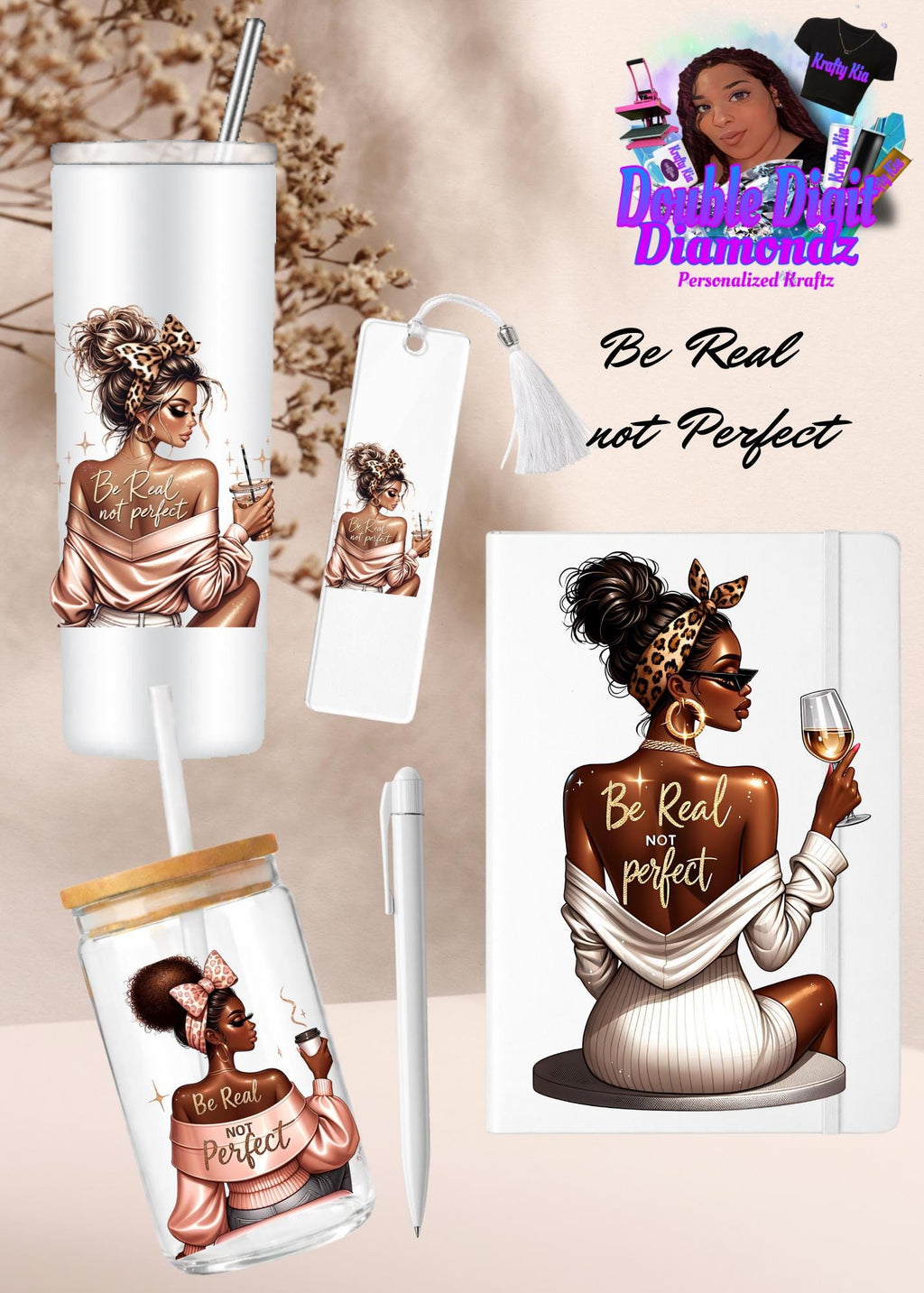 UV DTF Transfers Motivational Women, tumbler  transfers, journal transfers, cup transfers, mug transfers, keychains, glasses and a lot more