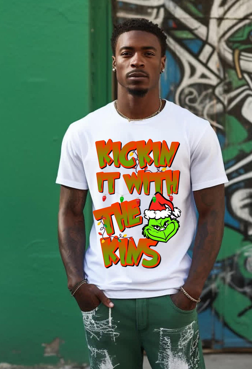 Grinch Squad bundle png, Grinch bundle, Family Reunion T-Shirt Design, Kickin it png (Digital Download)