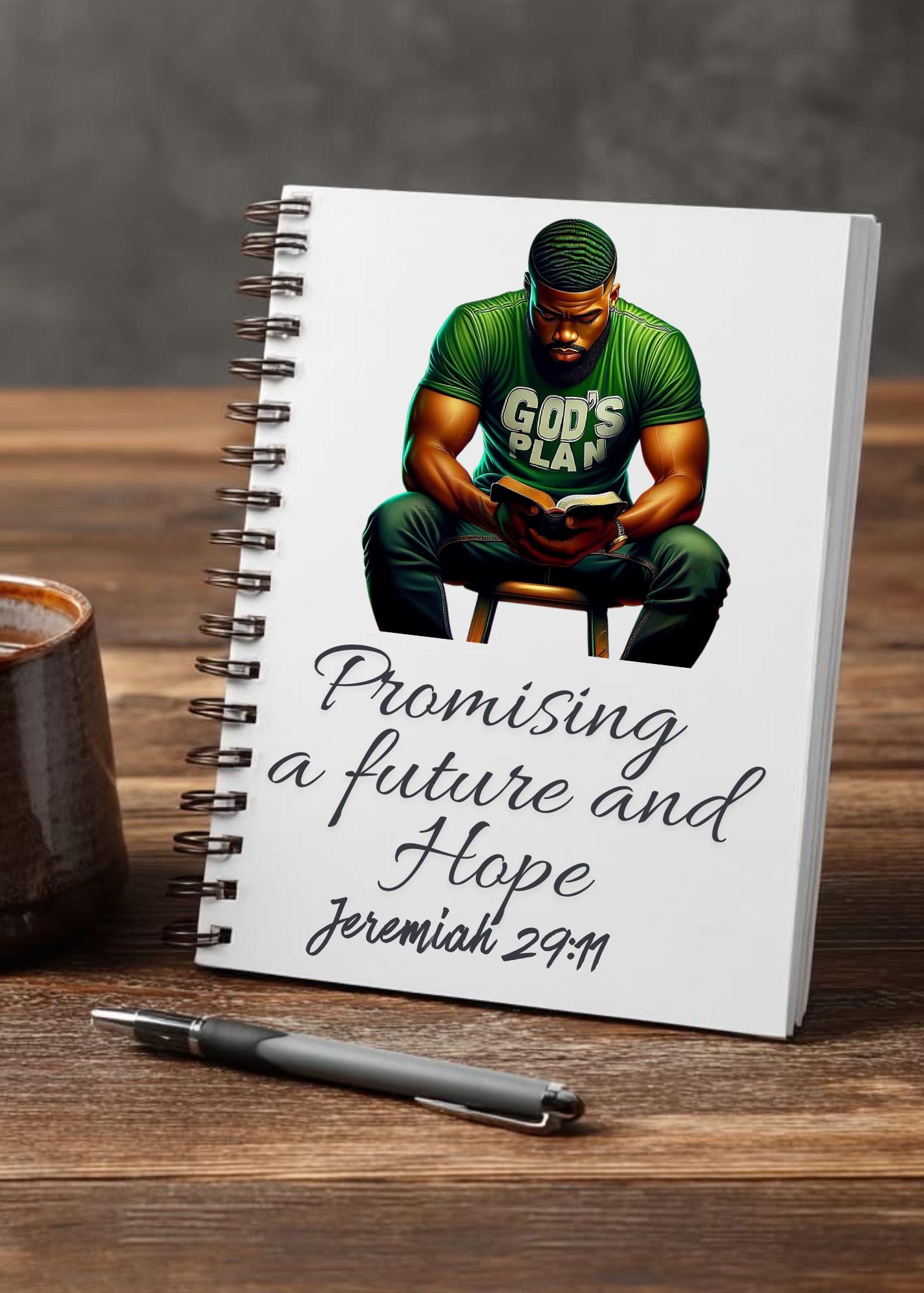 Praying Men UV DTF Transfer Stickers, Tumbler/Mug/Journal Decals