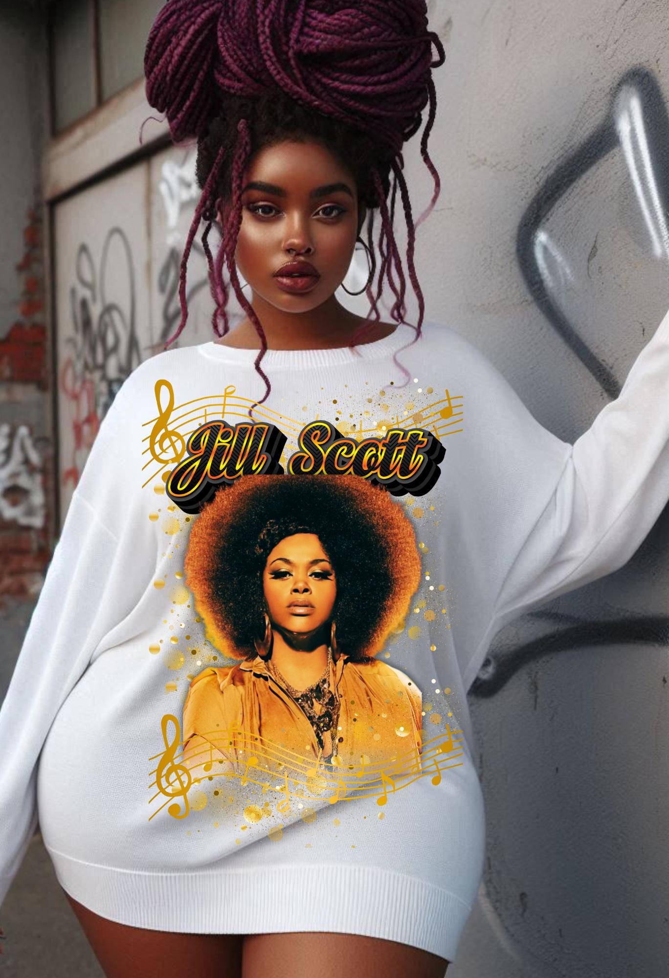 Bundle PNG IMAGED Ms Scott, Jill  Music Essence Festival, Jill Scott png
