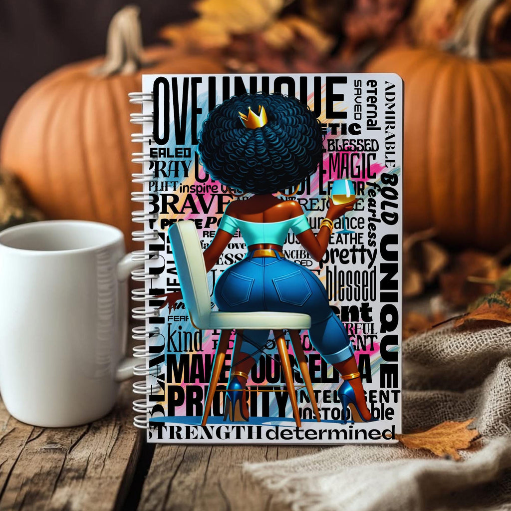 Motivational African American Queen PNG, Graffiti Art (Digital Download)