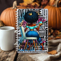 Motivational African American Queen PNG, Graffiti Art (Digital Download)
