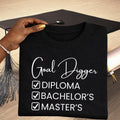 Goal Digger PNG, Graduation Degrees, Graffiti Art (Digital Download)