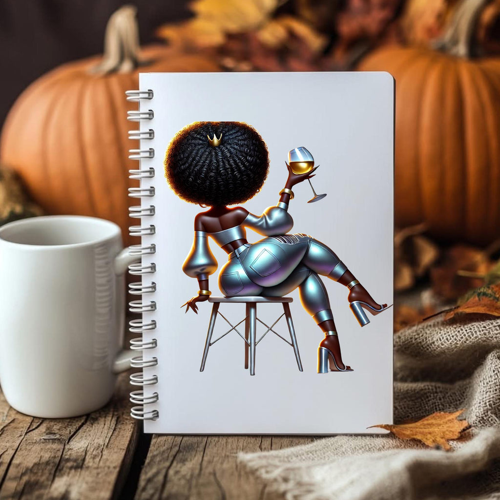 Motivational African American Woman Graffiti PNG (Digital Download)