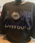 LOVE COWBOYS Rhinestone Tee