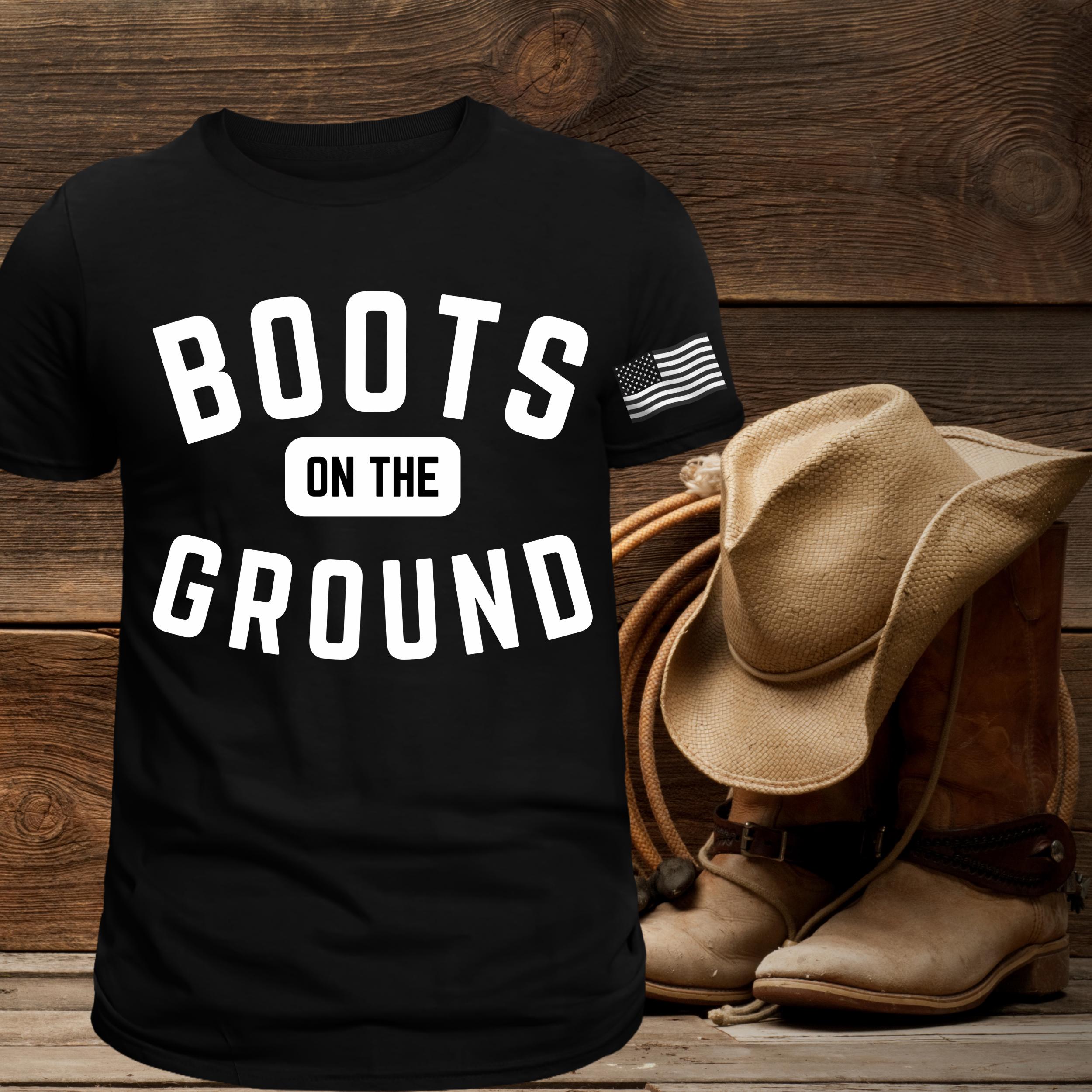 boots on the ground bundle unisex png