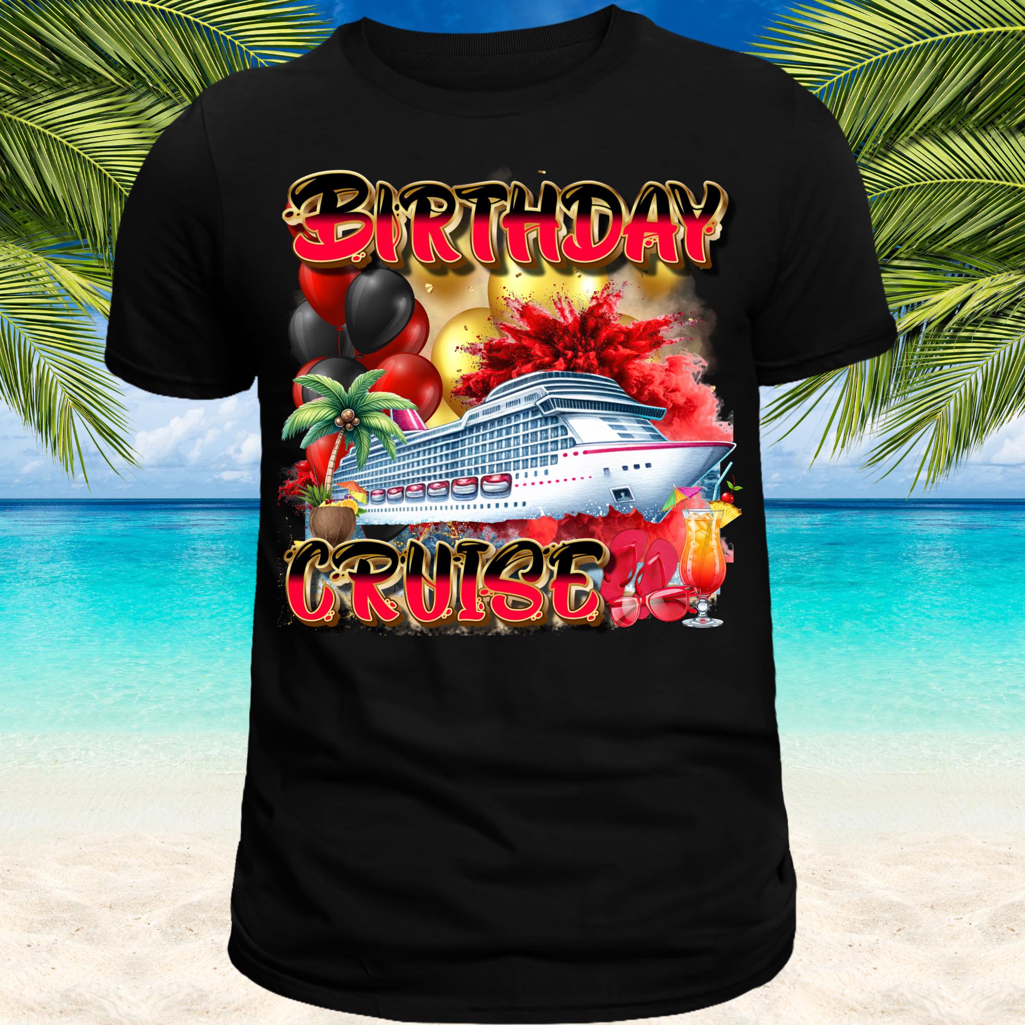 Birthday Cruise Png, Cruise Bundle, Birthday Cruise PNG, Birthday Crew, T-Shirt Design, Cruisin for My Birthday, Digital Download