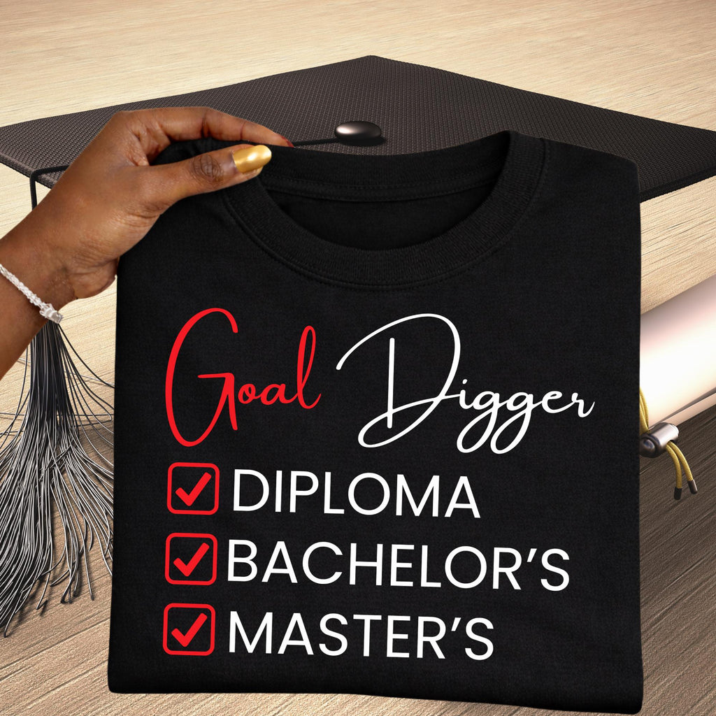 Goal Digger PNG, Graduation Degrees, Graffiti Art (Digital Download)
