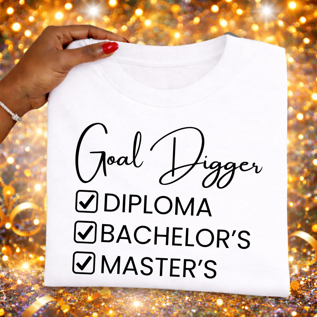 Goal Digger PNG, Graduation Degrees, Graffiti Art (Digital Download)
