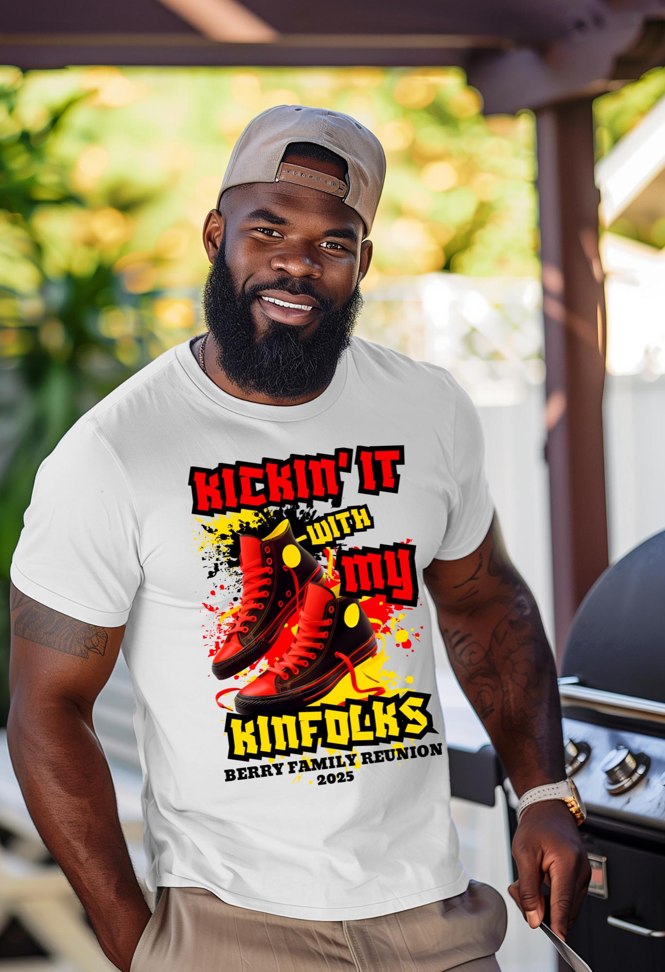 Family Reunion T-Shirt Design, Graffiti Style PNG (Digital Download)