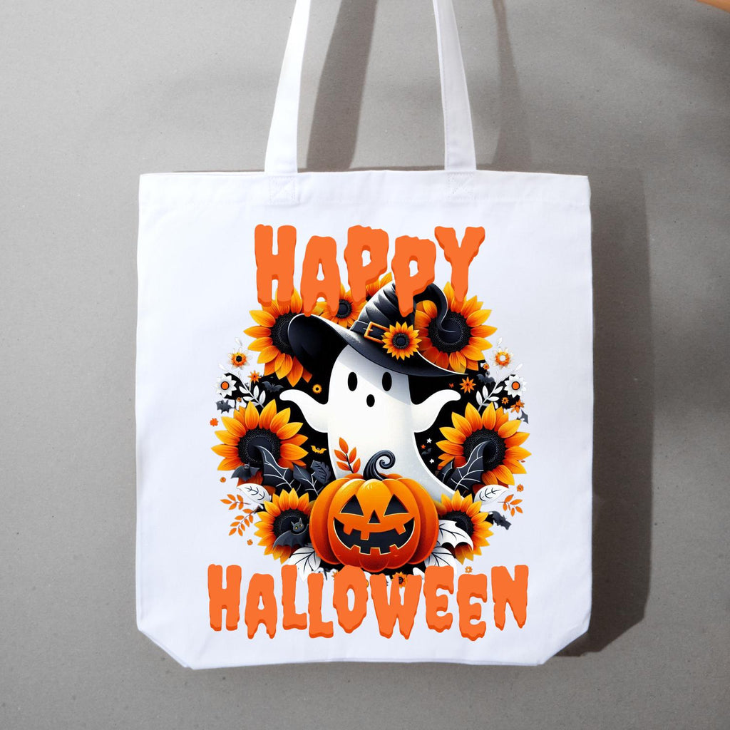 Ghost png, UVDTF, Sublimation Design Digital Download, Ghost with Black witch hat png, Halloween png, Ghost png, Cute Ghost, Pumpkin, BOO
