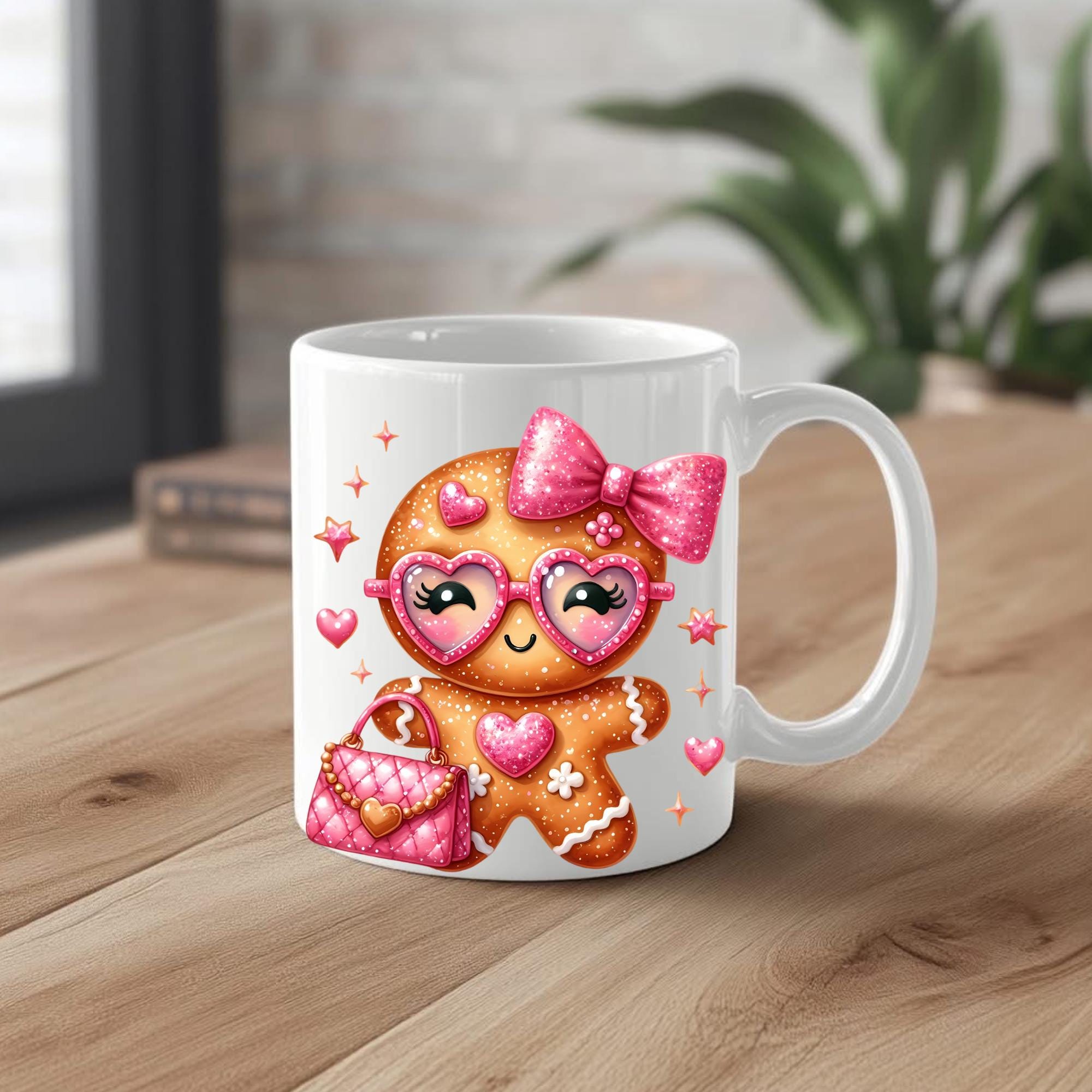 Coquette Gingerbread png, Gingerbread Christmas Preppy png, Gingerbread Pink png,  Merry Christmas Gingerbread png,(Digital Download)