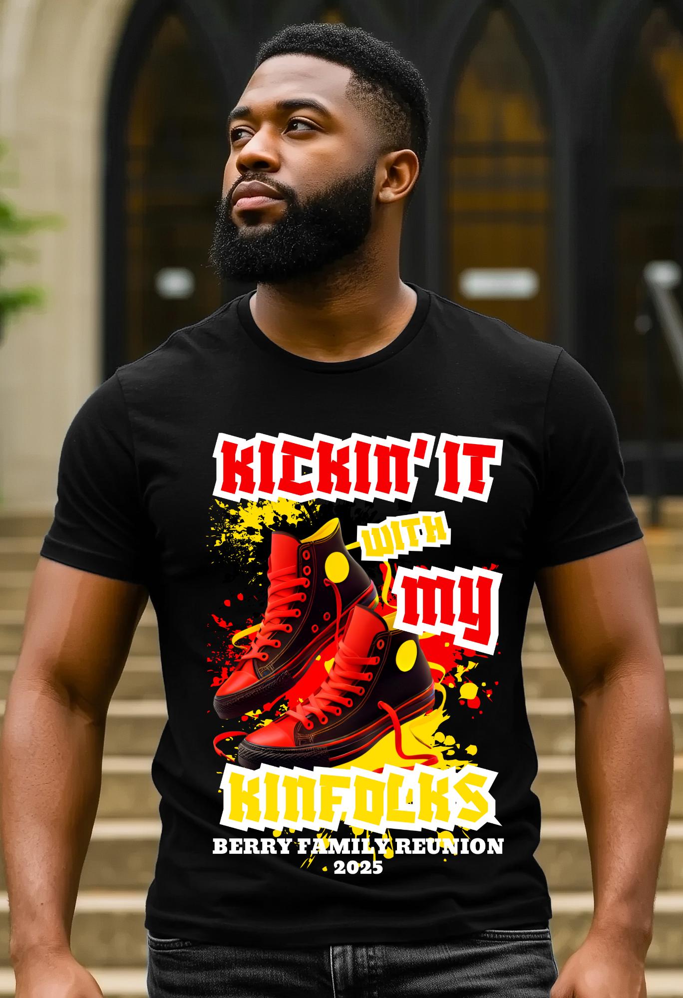 Family Reunion T-Shirt Design, Graffiti Style PNG (Digital Download)
