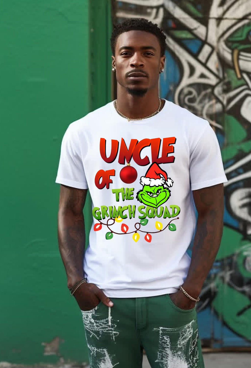 Green man Squad bundle png, Grinch squad bundle, Family Reunion T-Shirt Design, Graffiti Style PNG (Digital Download)