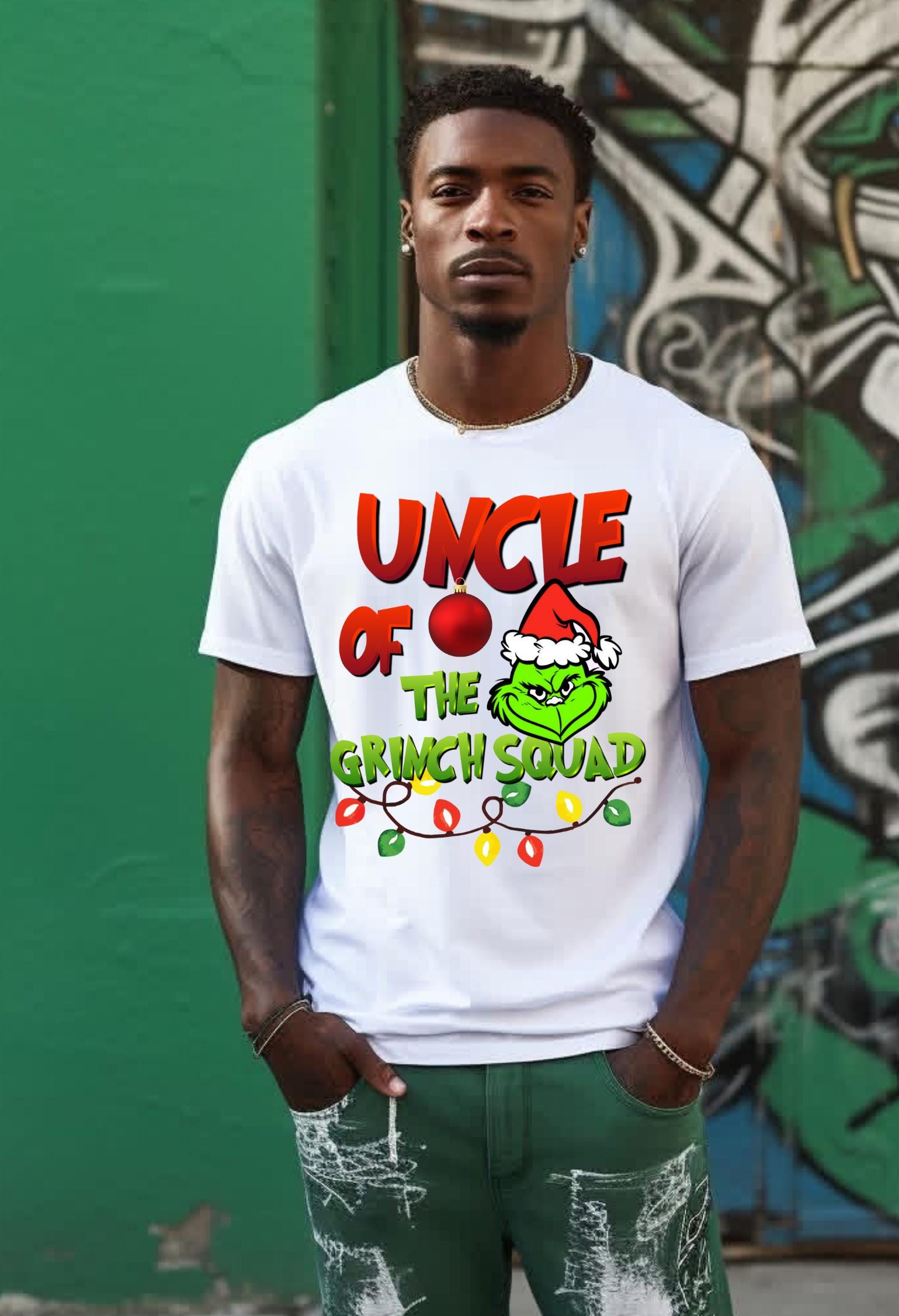 Green man Squad bundle png, Grinch squad bundle, Family Reunion T-Shirt Design, Graffiti Style PNG (Digital Download)