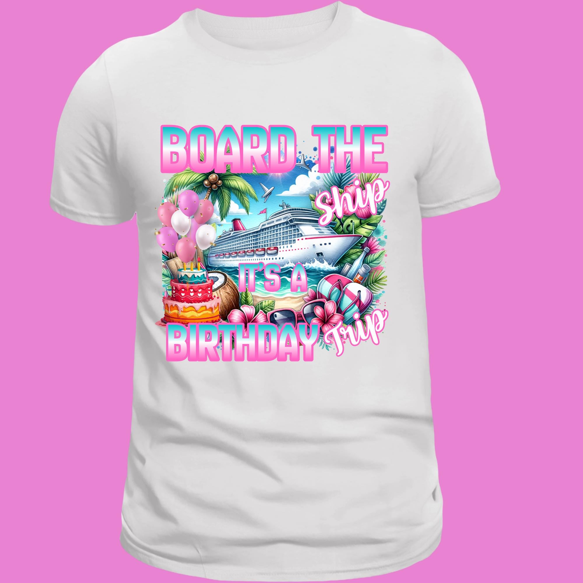 Birthday Cruise PNG, Graffiti Style (Digital Download)