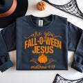 Falloween Jesus PNG, Halloween Christian Design (Digital Download)