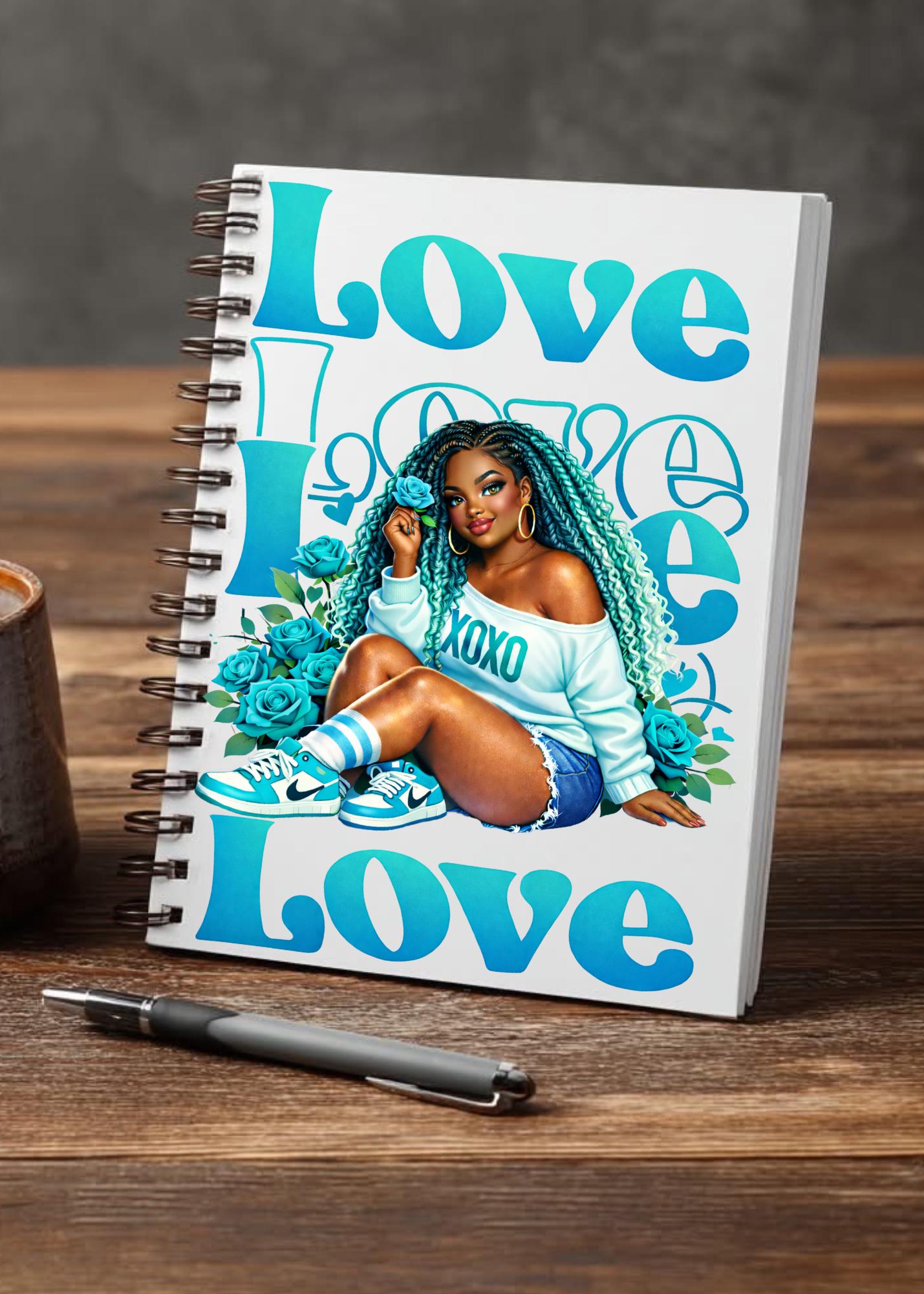 UV DTF Transfers Self Love, Valentine’s png, Motivational Women, Curvy Woman journal transfers, cup transfers, mug transfers, decals