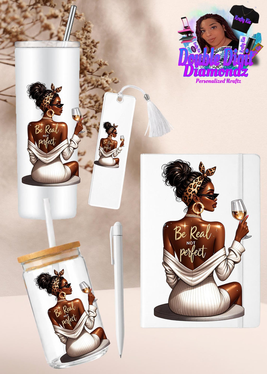 UV DTF Transfers Motivational Women, tumbler  transfers, journal transfers, cup transfers, mug transfers, keychains, glasses and a lot more
