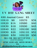 Custom UV DTF Gang Sheet Transfers, Your Image Decals, Hard Surface Stickers