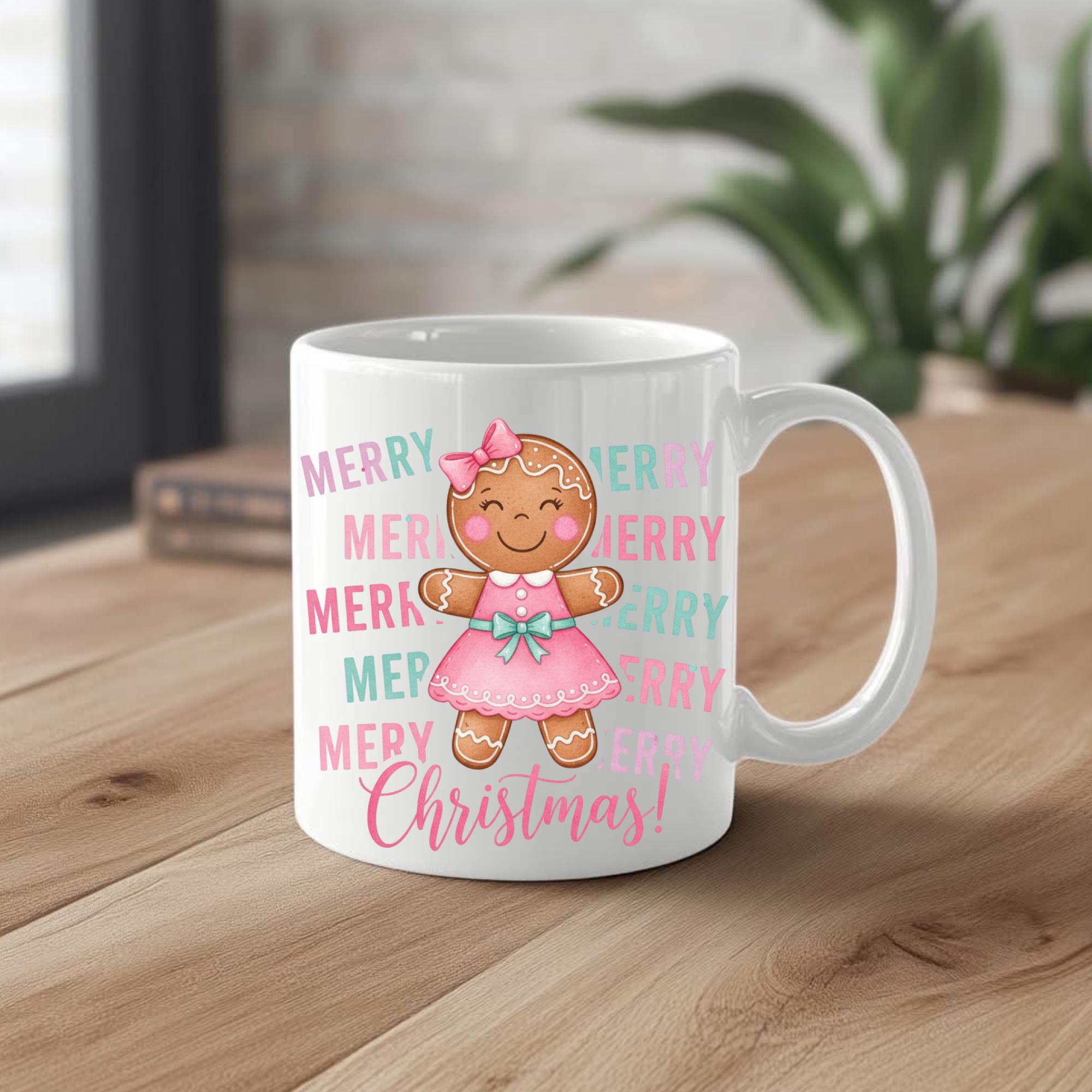 Coquette Gingerbread png, Gingerbread Christmas Preppy png, Gingerbread Pink png,  Merry Christmas Gingerbread png,(Digital Download)