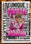 UV DTF Transfers Prayer Warrior, tumbler transfers, journal transfers, cup transfers, mug transfers, glasses and a lot more