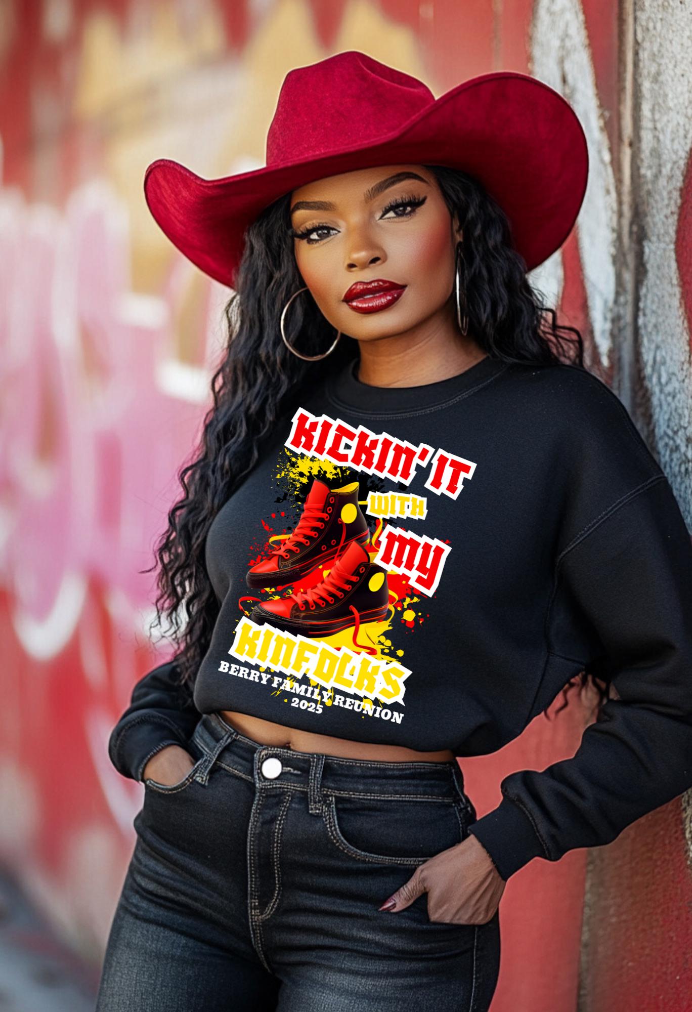 Family Reunion T-Shirt Design, Graffiti Style PNG (Digital Download)