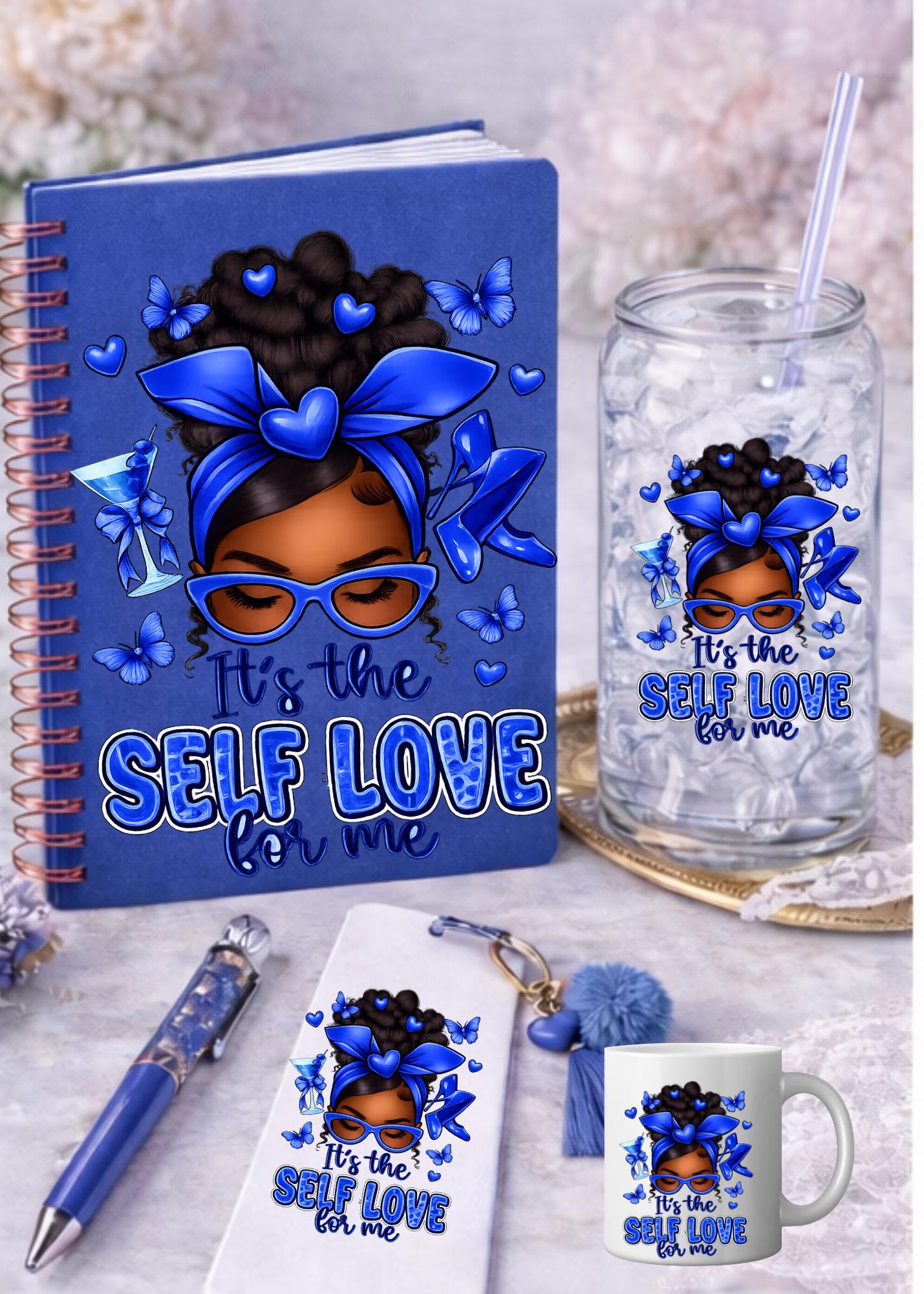 UV DTF Transfers Self Love, Valentine’s png, Motivational Women, journal transfers, cup transfers, mug transfers, decals