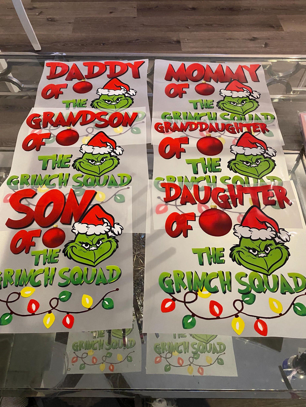 Green man DTF Transfer, Christmas DTF, Grinch Squad DTF Print