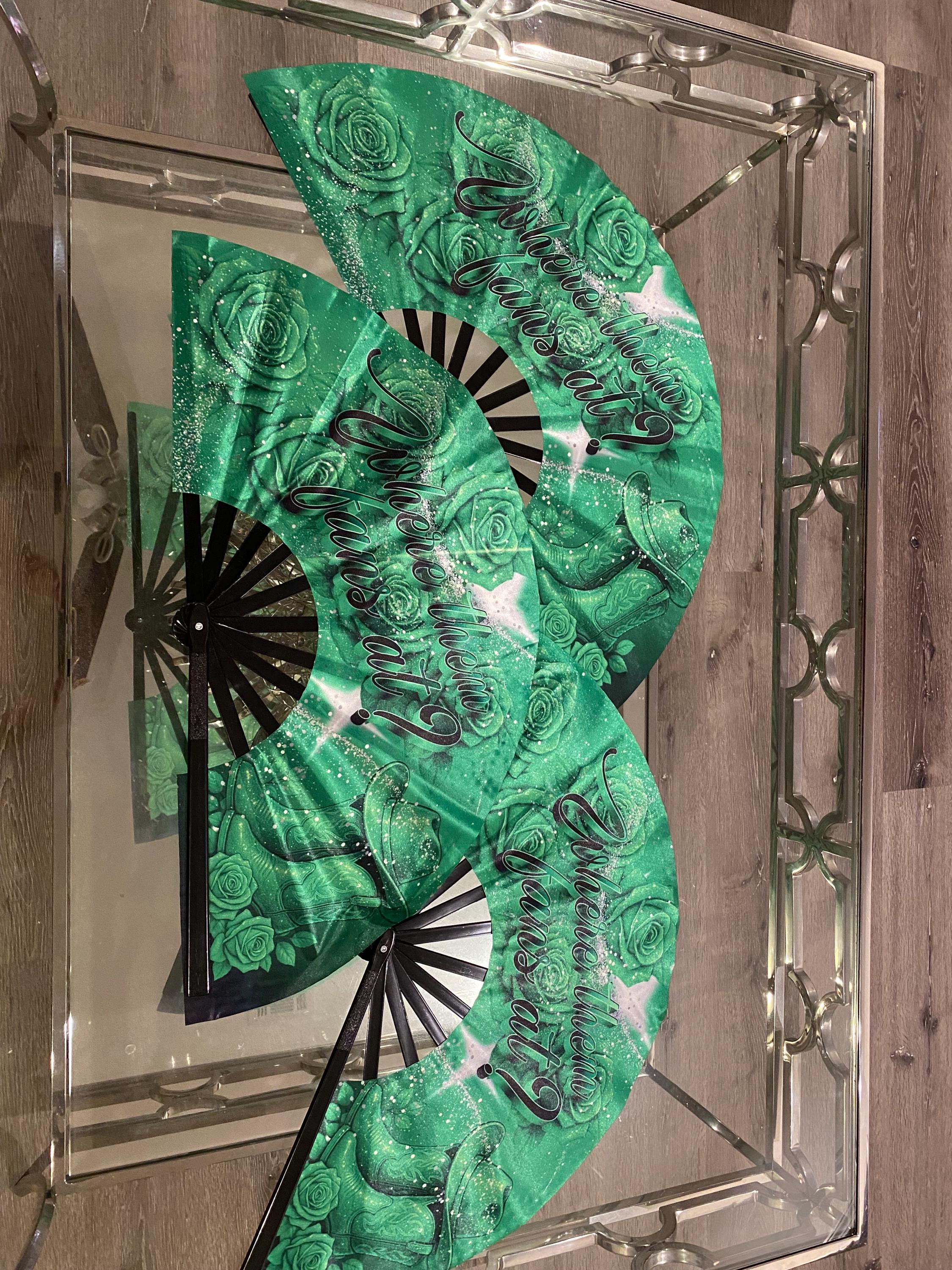 Black and Green Clack Fan  PNG Bundle, clack Fan Bundle, where them fans at png, Boots on the Ground png