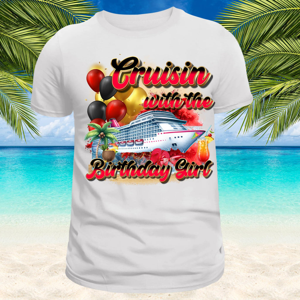 Birthday Cruise Png, Cruise Bundle, Birthday Cruise PNG, Birthday Crew, T-Shirt Design, Cruisin for My Birthday, Digital Download