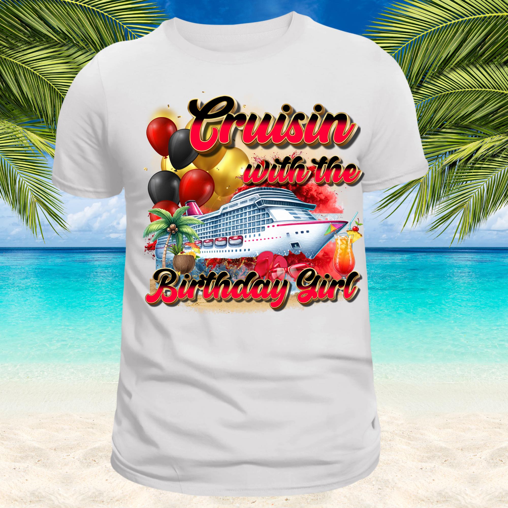 Birthday Cruise Png, Cruise Bundle, Birthday Cruise PNG, Birthday Crew, T-Shirt Design, Cruisin for My Birthday, Digital Download