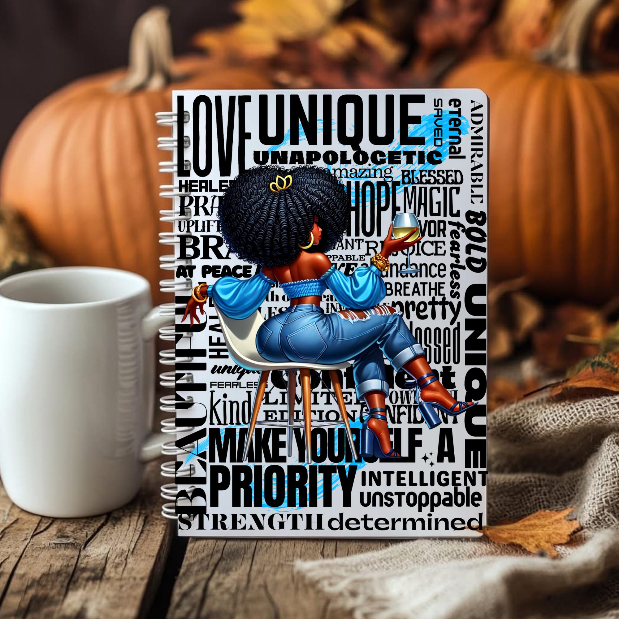 African American Woman Graffiti Art PNG, Motivational Tumbler Designs (Digital Download)
