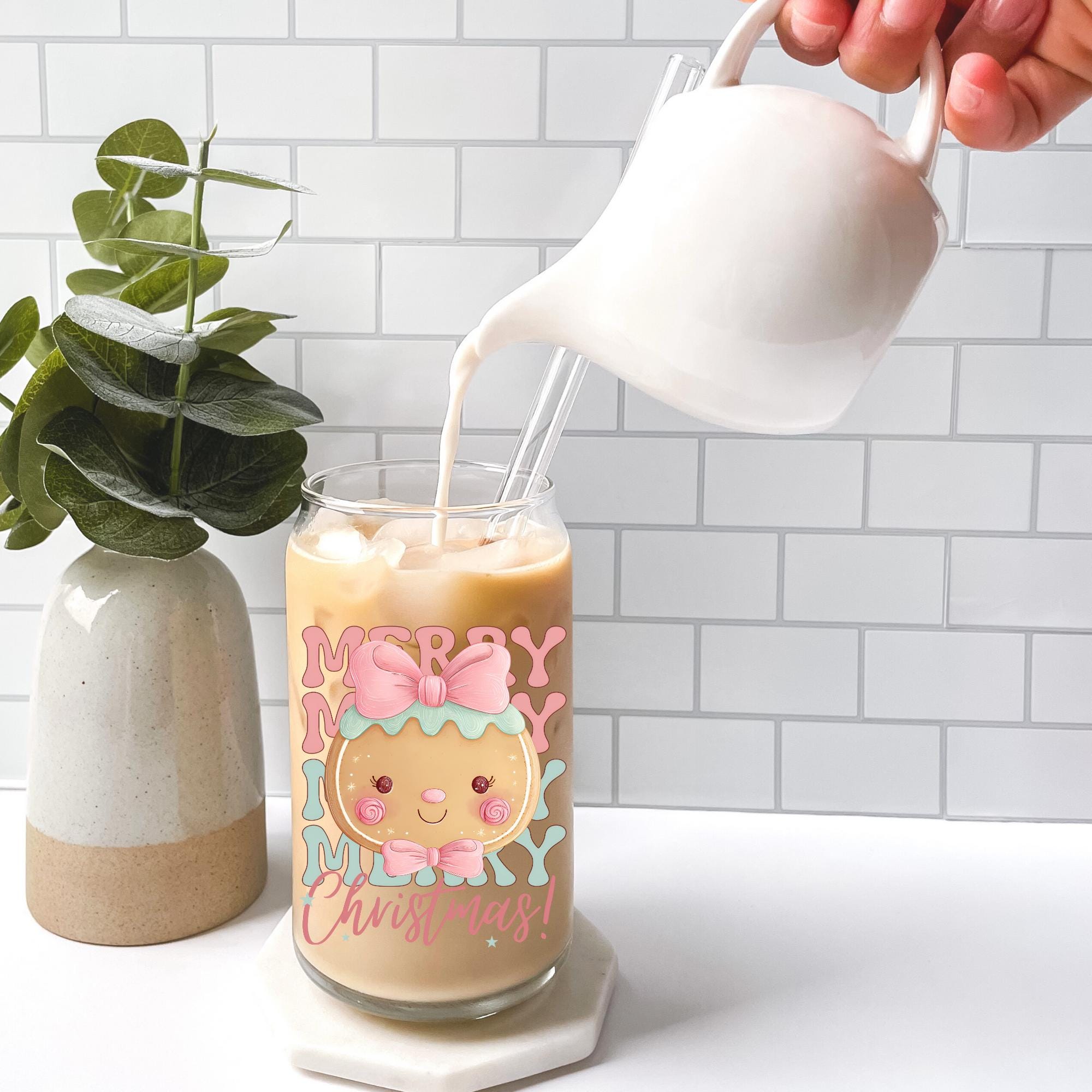 Merry Christmas Gingerbread png, Gingerbread Christmas Preppy png, Gingerbread Pink png, Christmas Gingerbread png, (Digital Download)