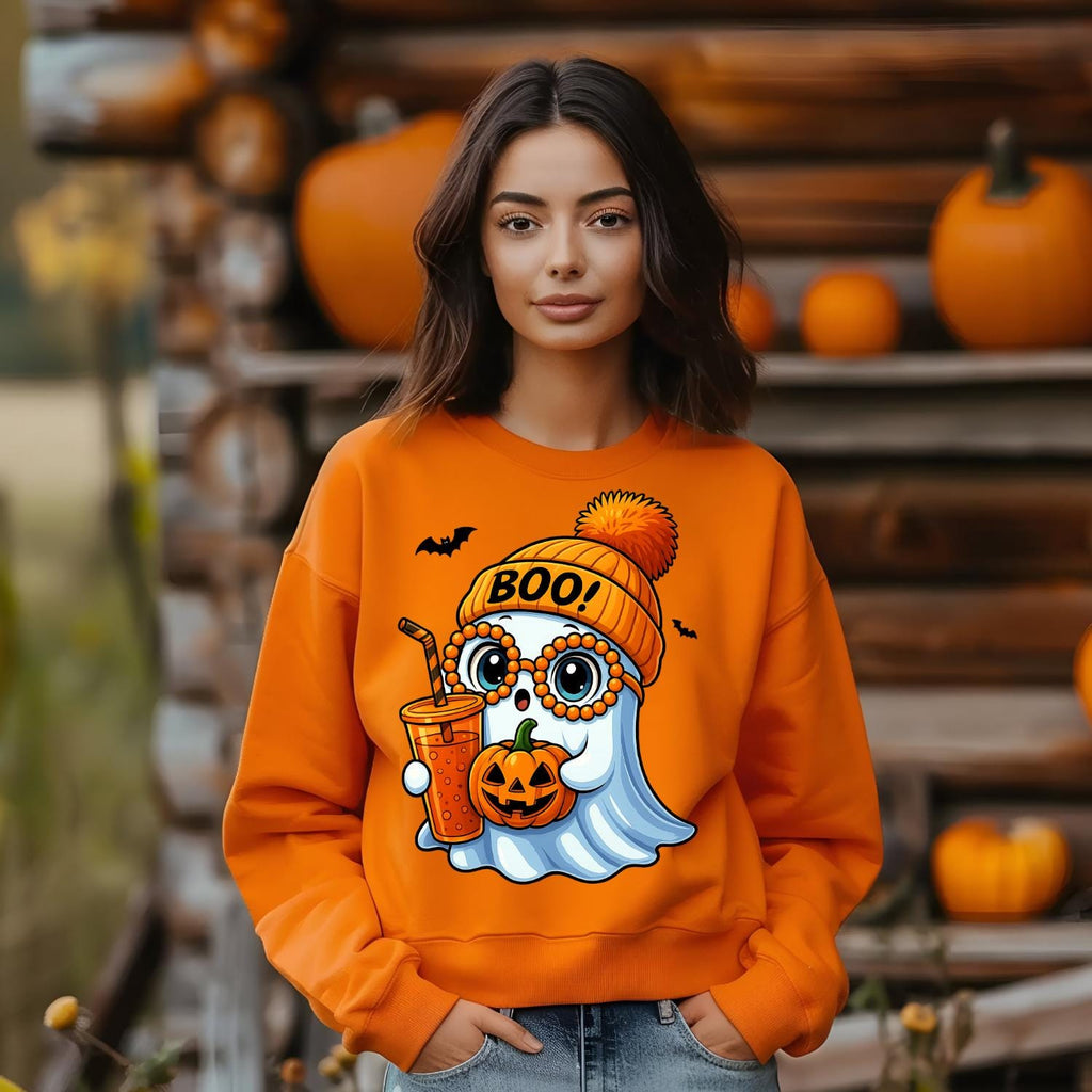 Cute Boo Ghost Png, Boo In Boojee, Halloween Boojee Bow Png, Halloween PNG, Boo Ghost  Shirt Png, Cute Boo Halloween Sublimation Design Png