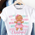 Coquette Gingerbread png, Gingerbread Christmas Preppy png, Gingerbread Pink png,  Merry Christmas Gingerbread png,(Digital Download)