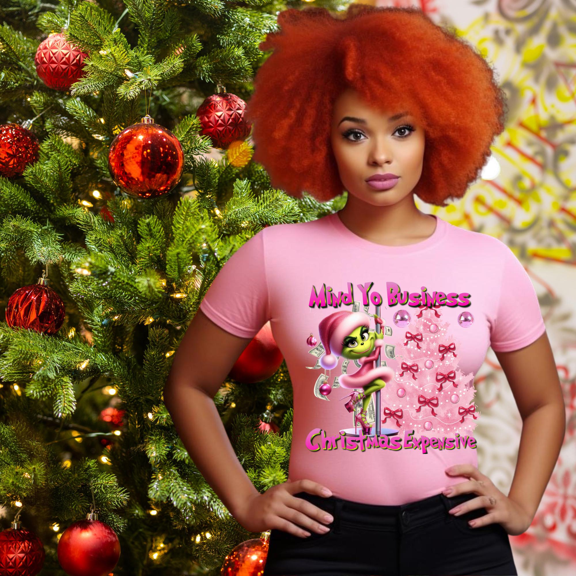 Mind Yo Business Grinch Bundle Png, Christmas is Expensive png, Grinch bundle, Pole Dancing Grinch png, Dancing Grinch PNG
