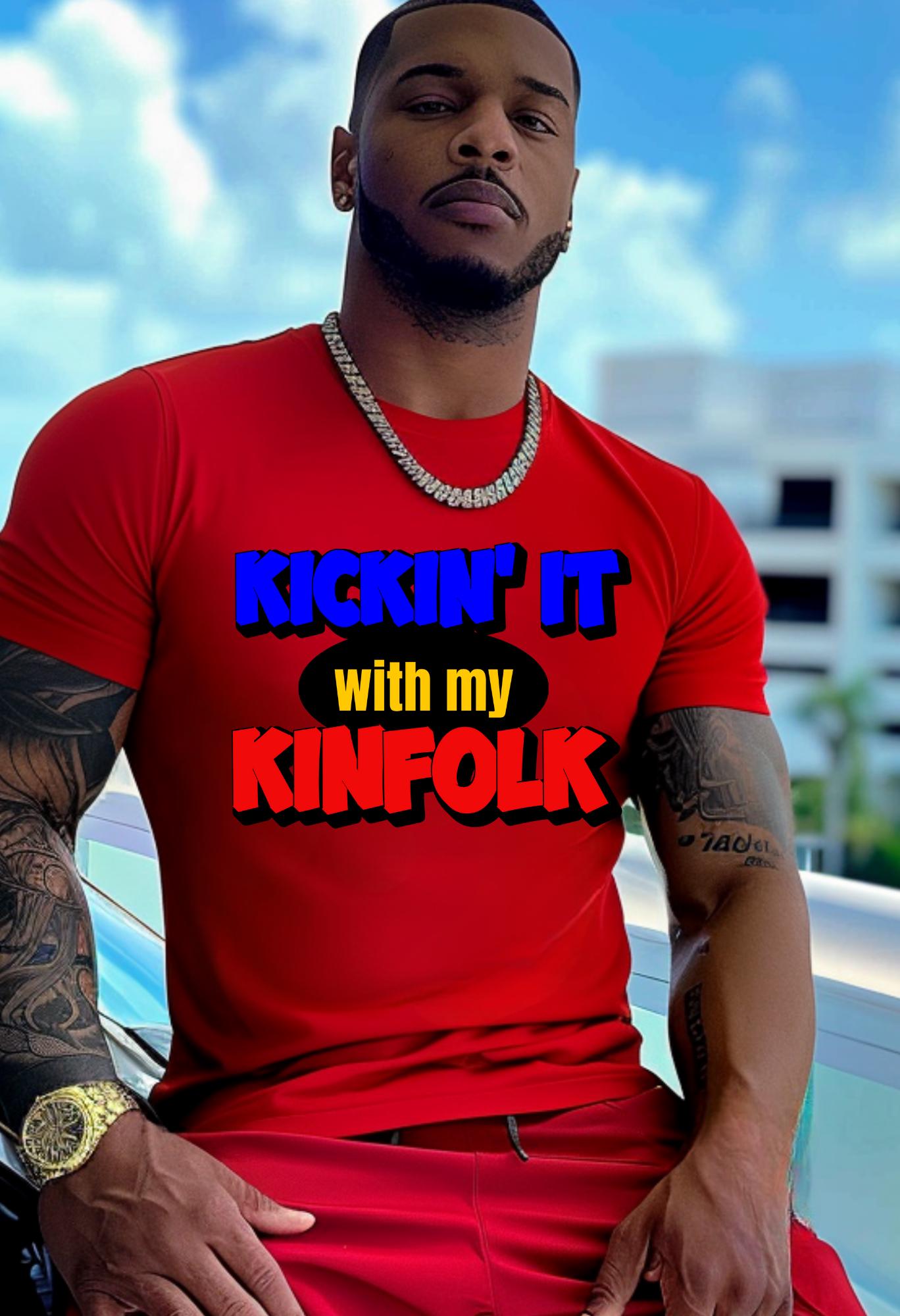 kickin it with my KINFOLK and KINS Family Reunion  Digital  png