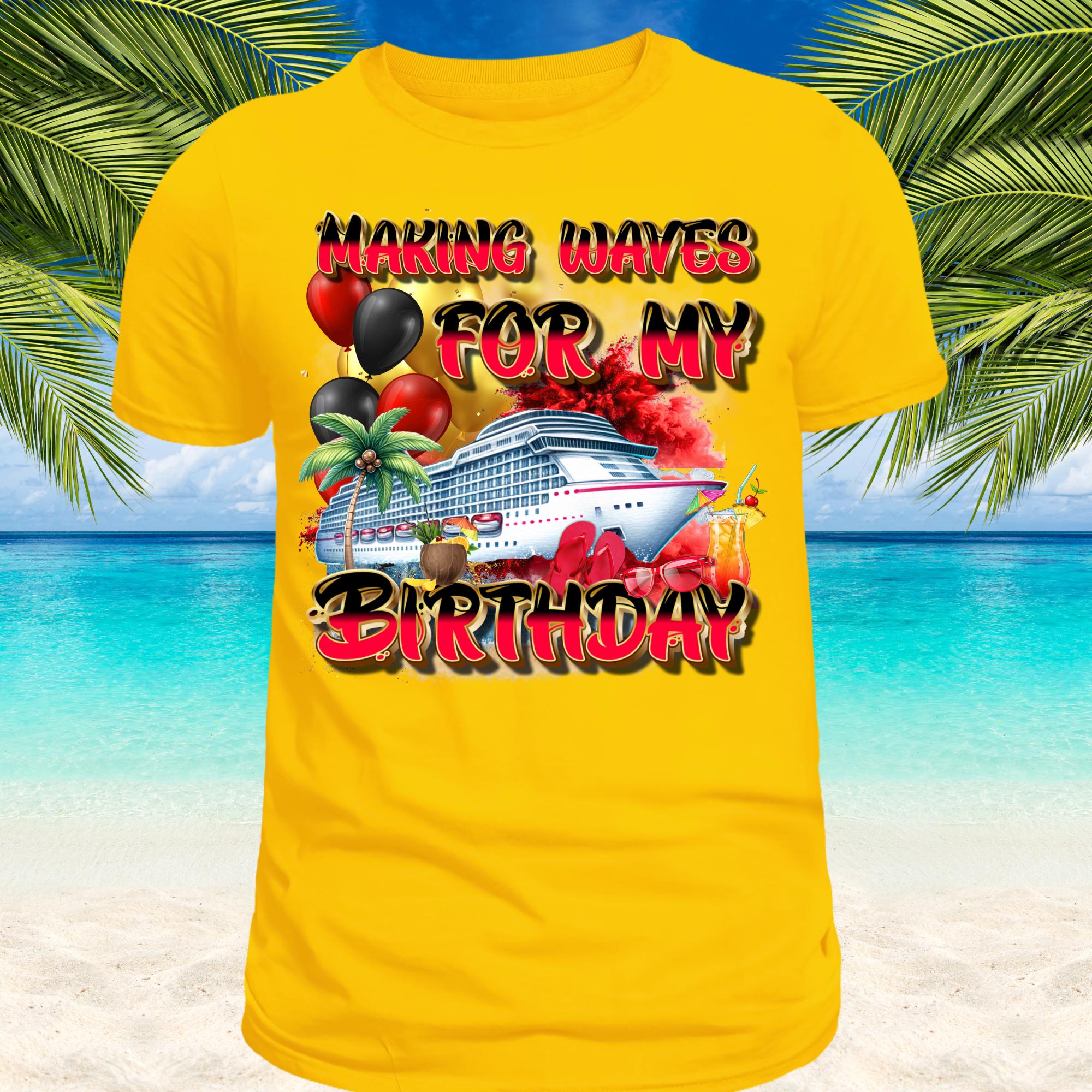 Birthday Cruise Png, Cruise Bundle, Birthday Cruise PNG, Birthday Crew, T-Shirt Design, Cruisin for My Birthday, Digital Download