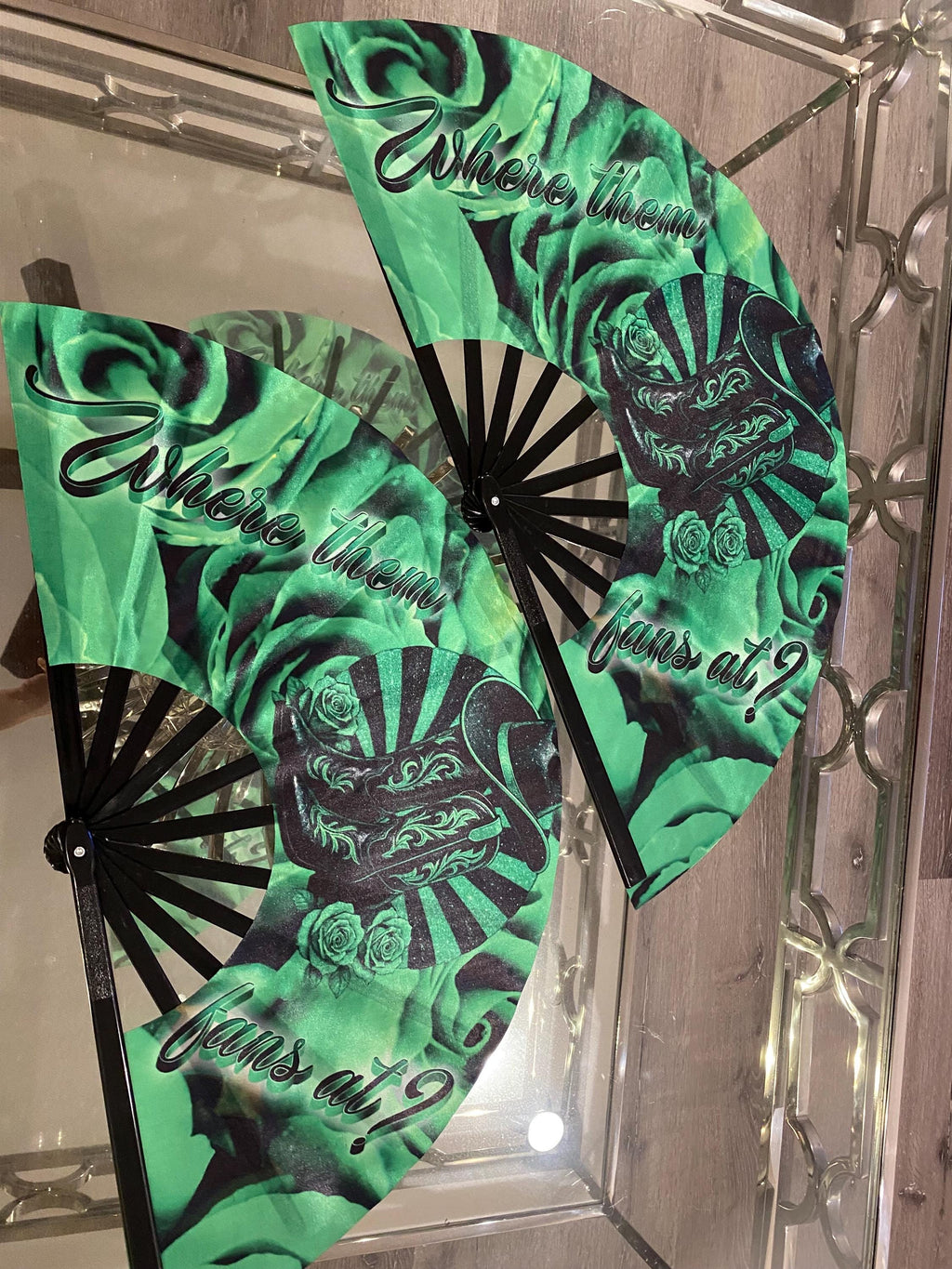 Black and Green Clack Fan  PNG Bundle, clack Fan Bundle, where them fans at png, Boots on the Ground png