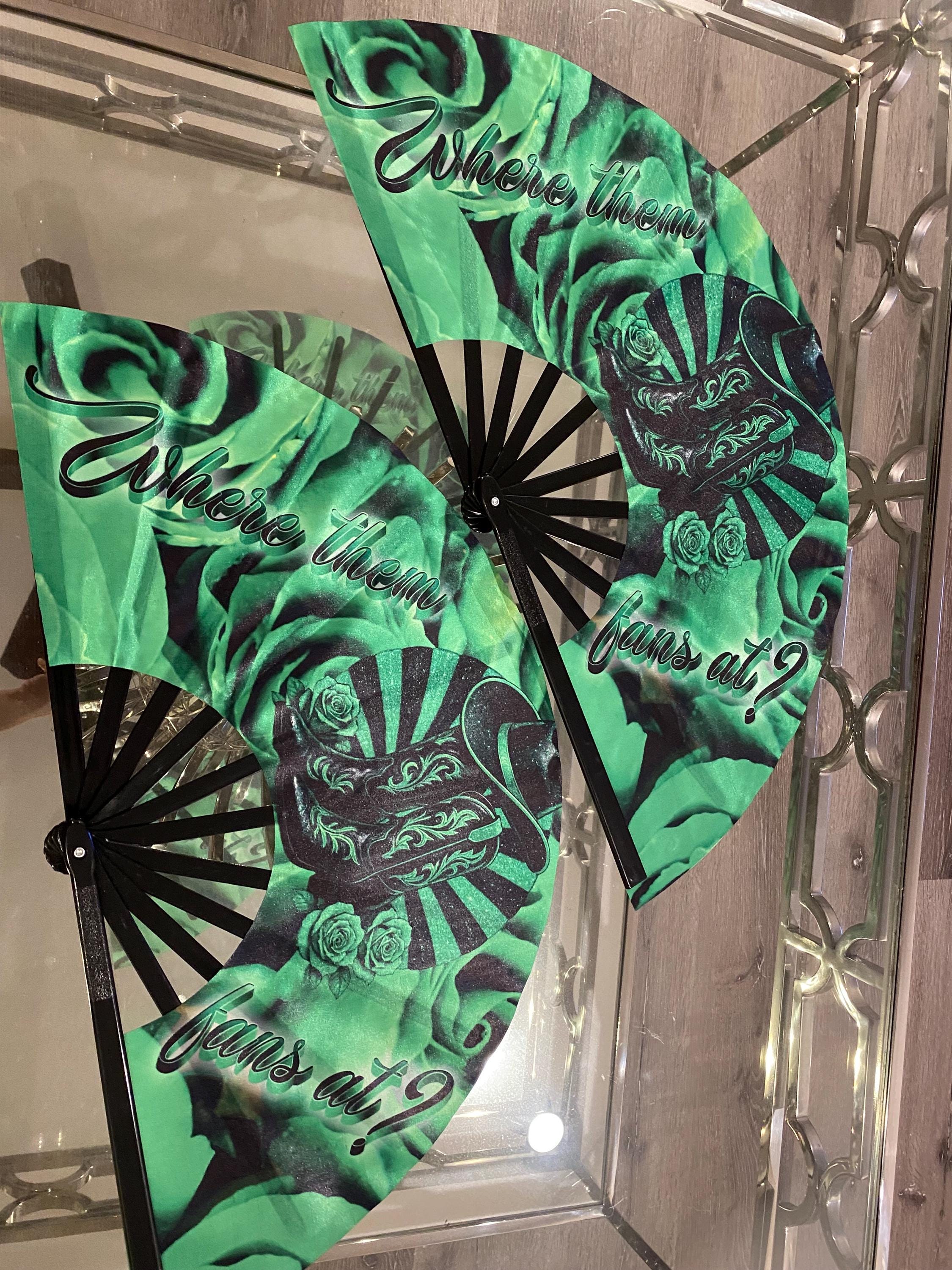 Black and Green Clack Fan  PNG Bundle, clack Fan Bundle, where them fans at png, Boots on the Ground png