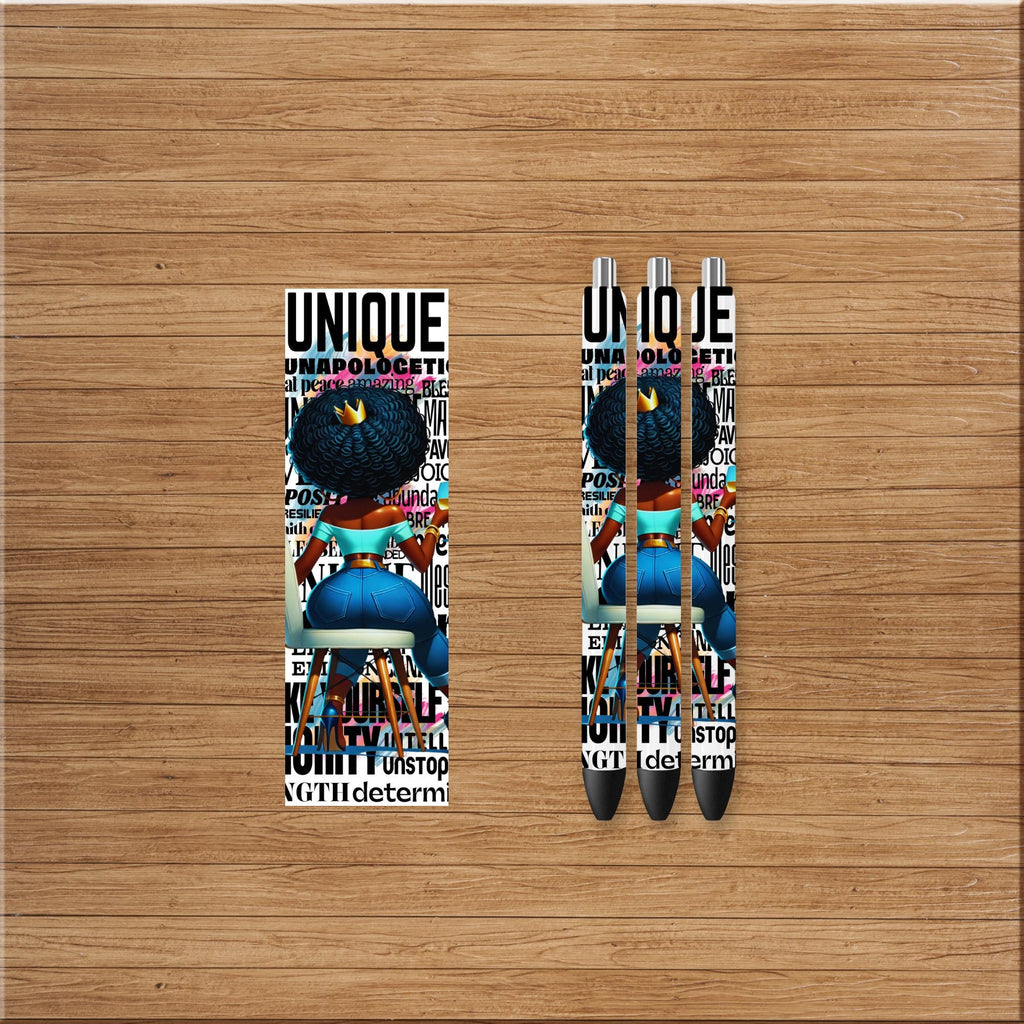Motivational African American Queen PNG, Graffiti Art (Digital Download)