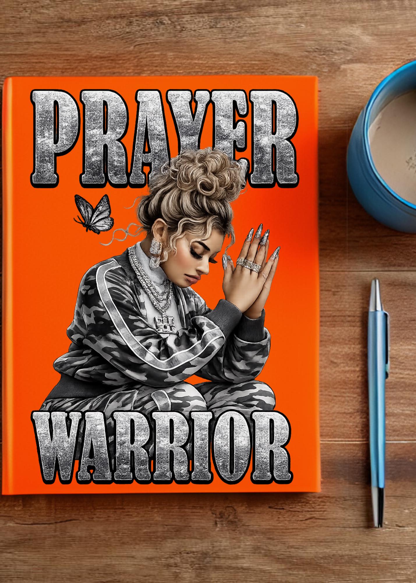 UV DTF Transfers Prayer Warrior, tumbler transfers, journal transfers, cup transfers, mug transfers, glasses and a lot more