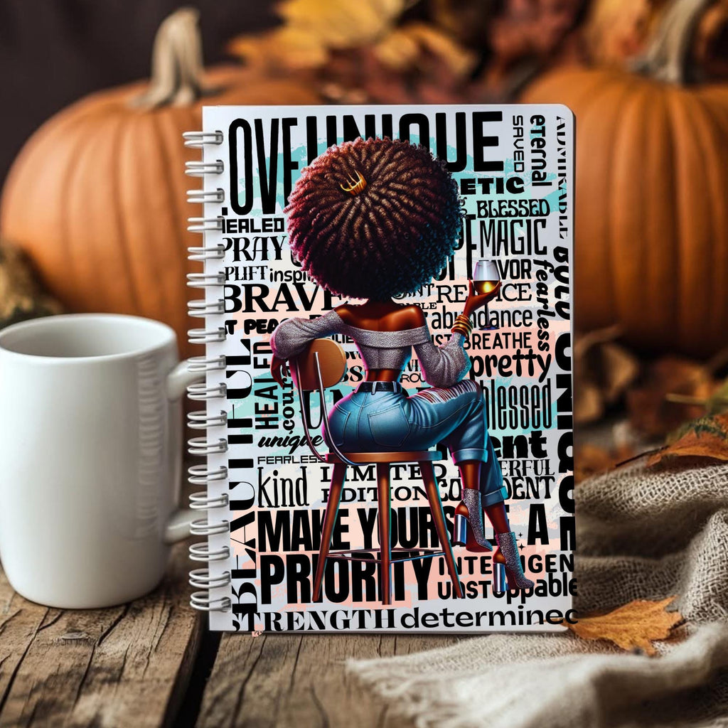 Motivational African American Woman Graffiti Art PNG (Digital Download)