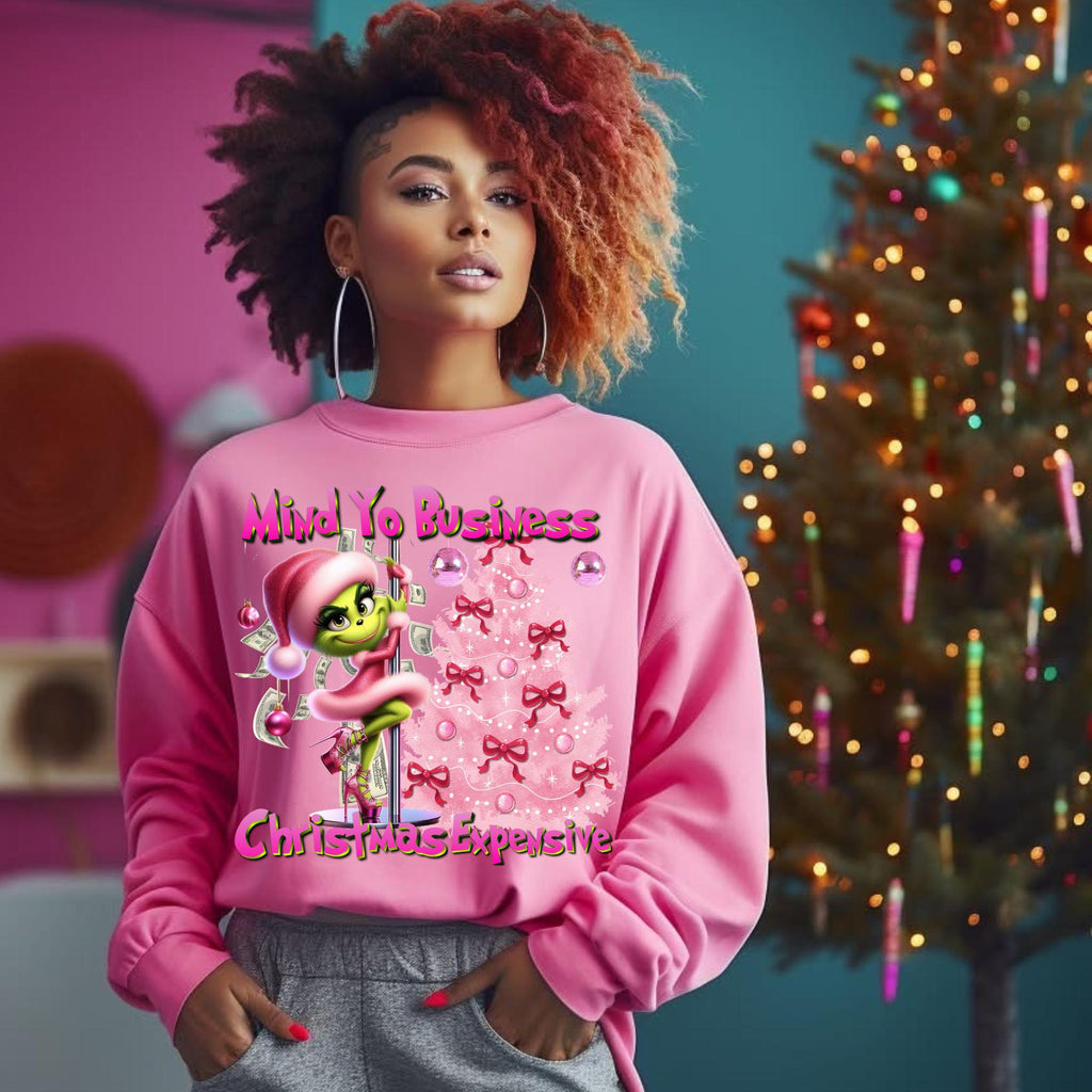 Mind Yo Business Grinch Bundle Png, Christmas is Expensive png, Grinch bundle, Pole Dancing Grinch png, Dancing Grinch PNG