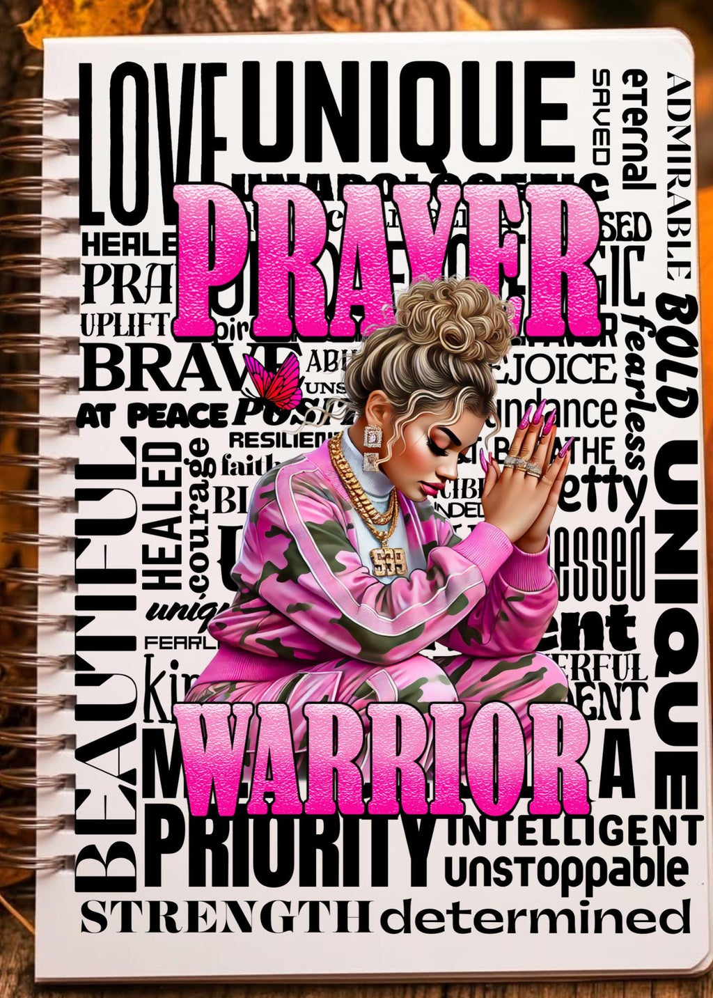 UV DTF Transfers Prayer Warrior, tumbler transfers, journal transfers, cup transfers, mug transfers, glasses and a lot more